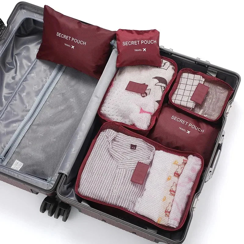 TravelCubes - organizery do walizki 6w1