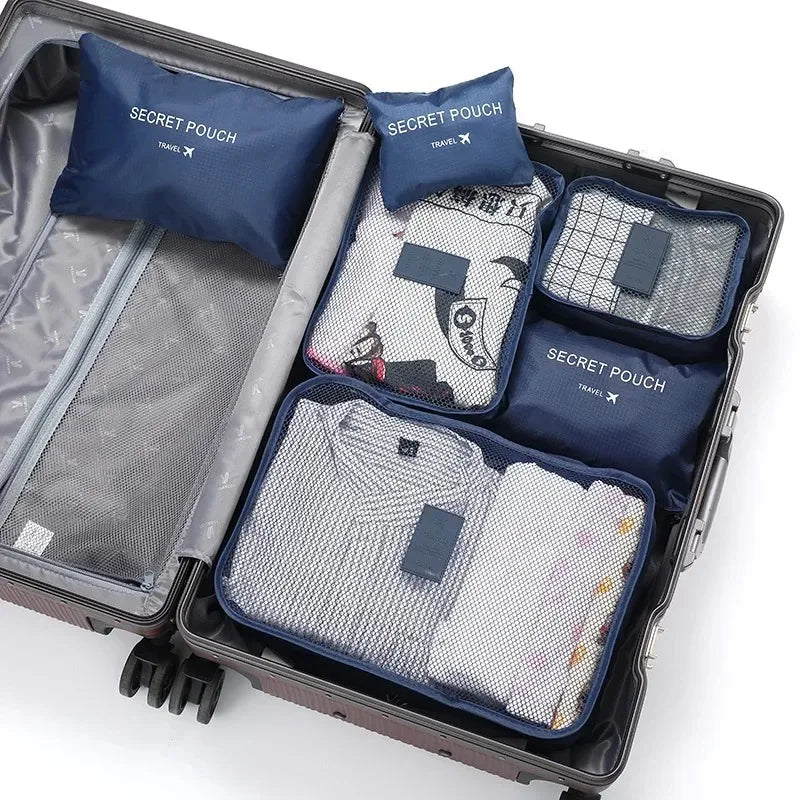 TravelCubes - organizery do walizki 6w1