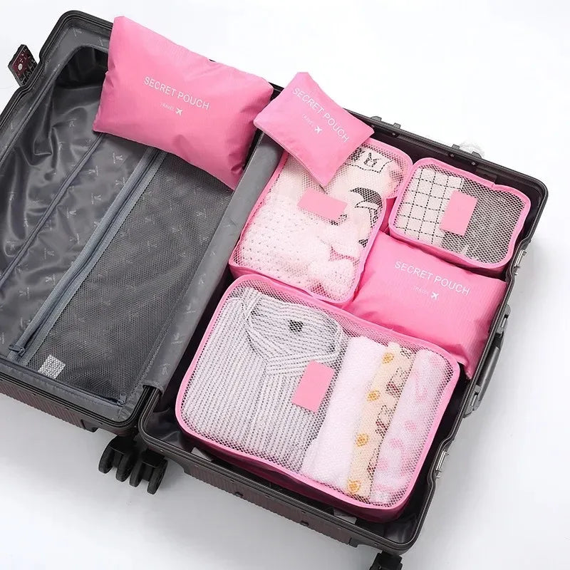 TravelCubes - organizery do walizki 6w1